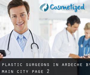 Plastic Surgeons in Ardèche by main city - page 2