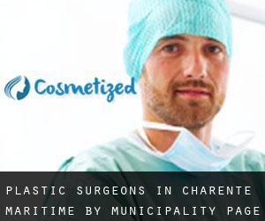Plastic Surgeons in Charente-Maritime by municipality - page 3