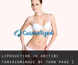 Liposuction in Abitibi-Témiscamingue by town - page 1