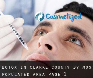Botox in Clarke County by most populated area - page 1