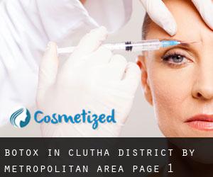 Botox in Clutha District by metropolitan area - page 1