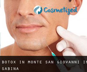 Botox in Monte San Giovanni in Sabina