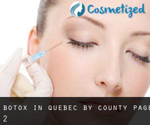 Botox in Quebec by County - page 2