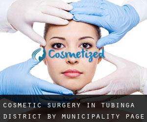 Cosmetic Surgery in Tubinga District by municipality - page 2