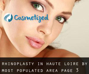 Rhinoplasty in Haute-Loire by most populated area - page 3