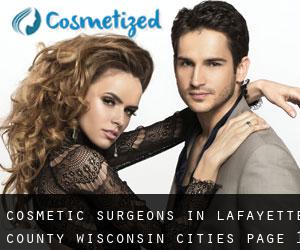 cosmetic surgeons in Lafayette County Wisconsin (Cities) - page 1